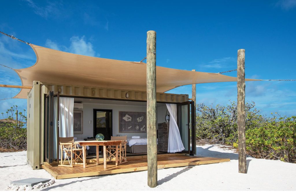 Converted containers offer sustainable holiday units in the Seychelles