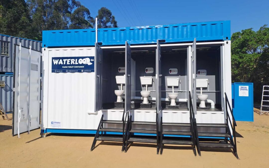 Introducing Waterloo – flush toilet containers